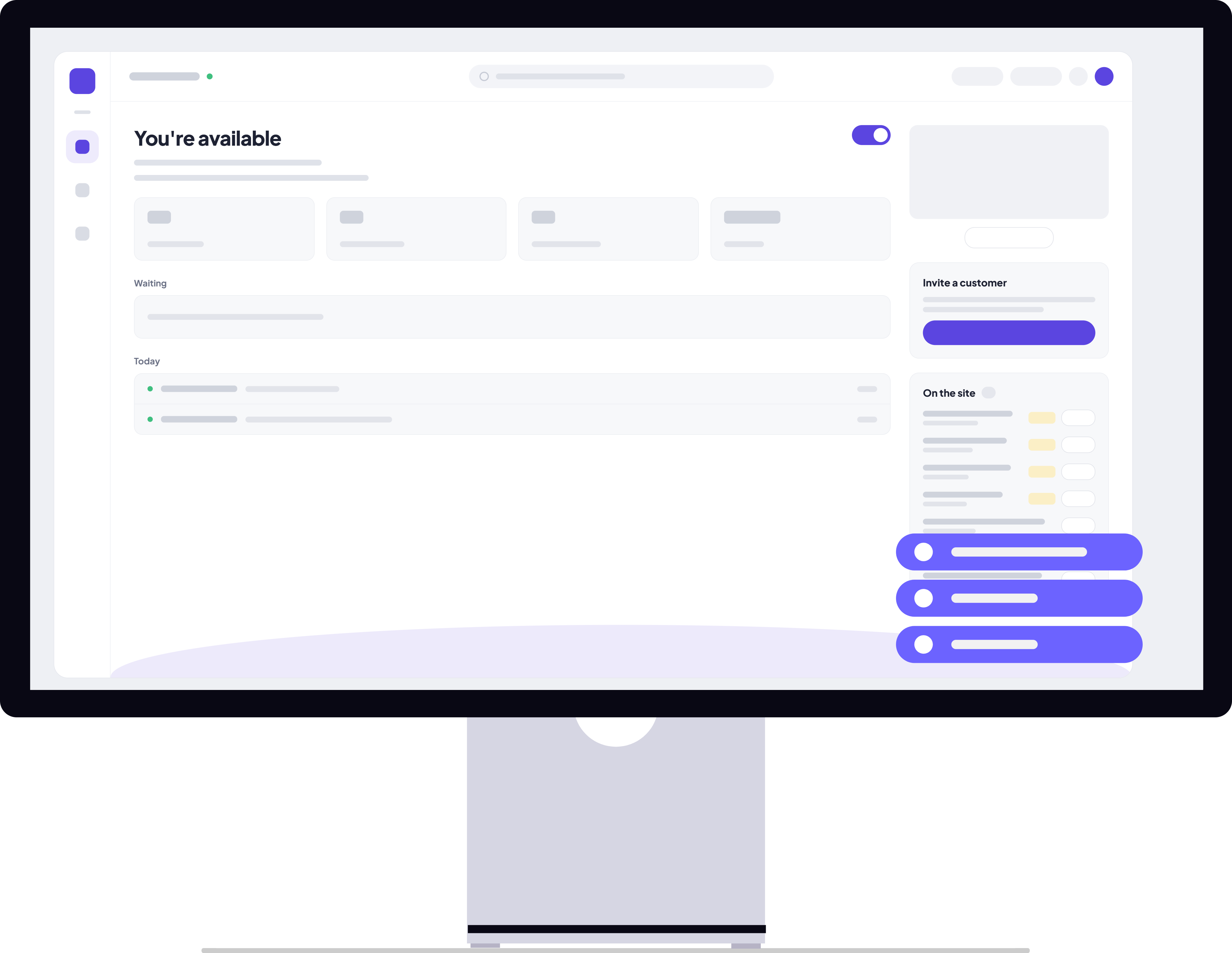 BeamCart advisor notifications dashboard